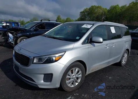 2015 Kia Sedona Lx z USA, uszkodzony, nr VIN KNDMB5C19F6071751
